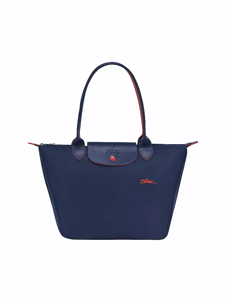 Longchamp le pliage large shopper in navy outlet